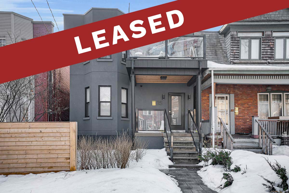 15 Thorburn Ave apartment unit - Leased